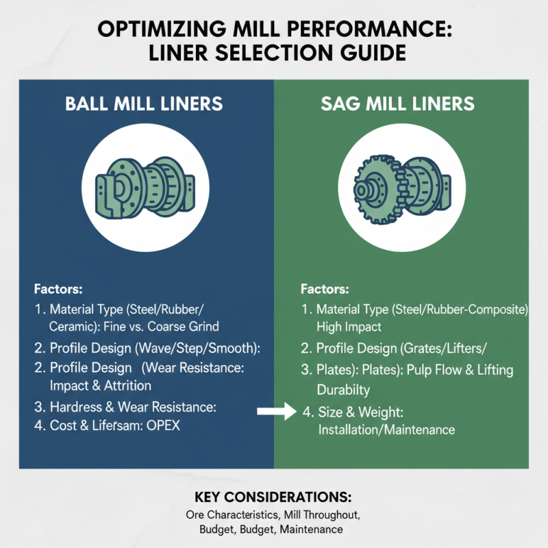 How to Choose the Right Ball Mill and SAG Mill Liners?