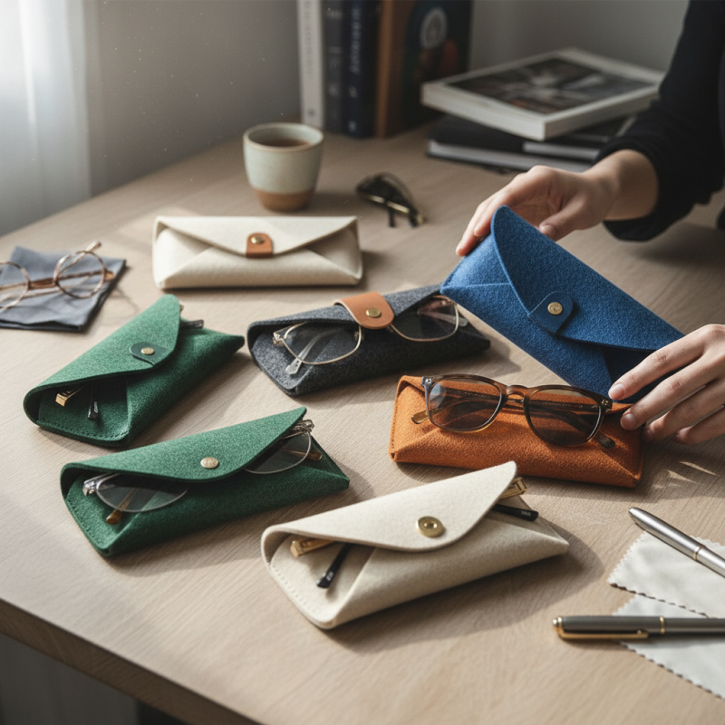 2026 Best Felt Glasses Case for Stylish Protection and Storage?
