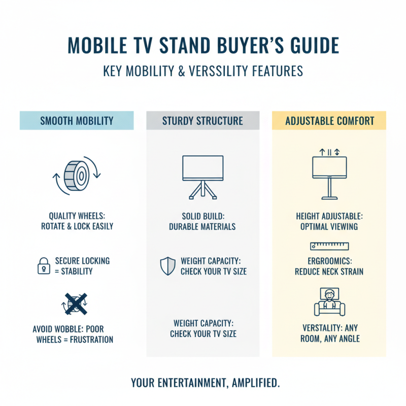 How to Choose the Best Mobile TV Stand for Your Home Setup?
