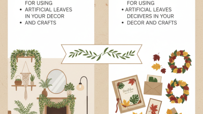 10 Essential Tips for Using Artificial Leaves in Your Decor and Crafts?