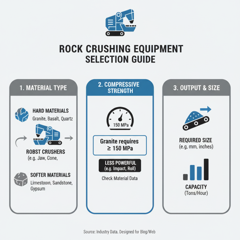 How to Choose the Right Rock Crushing Equipment for Your Needs?