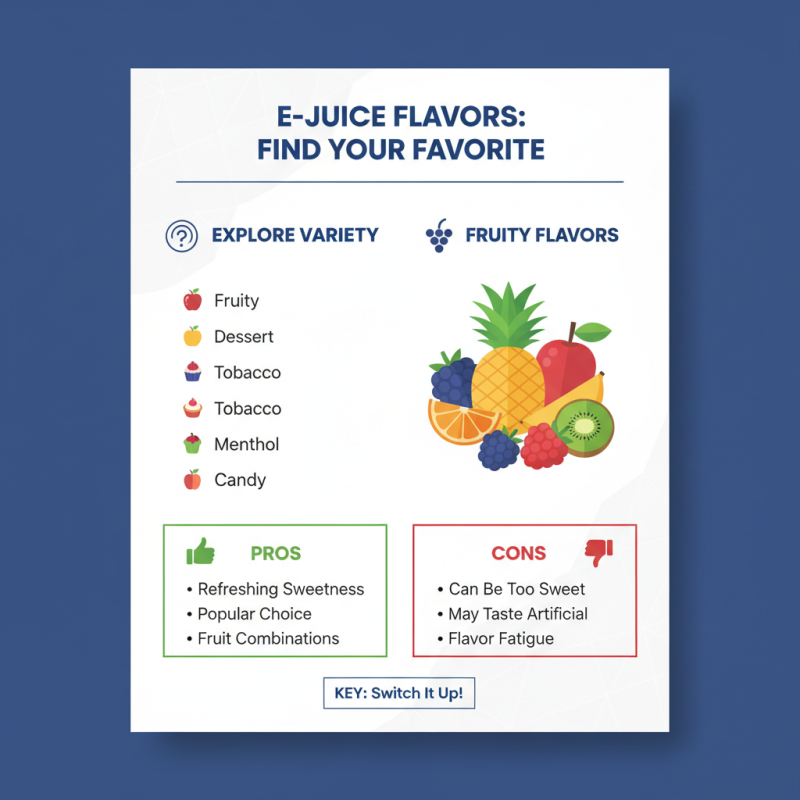 Top Drink Flavor E Juice Options for Every Vaper?