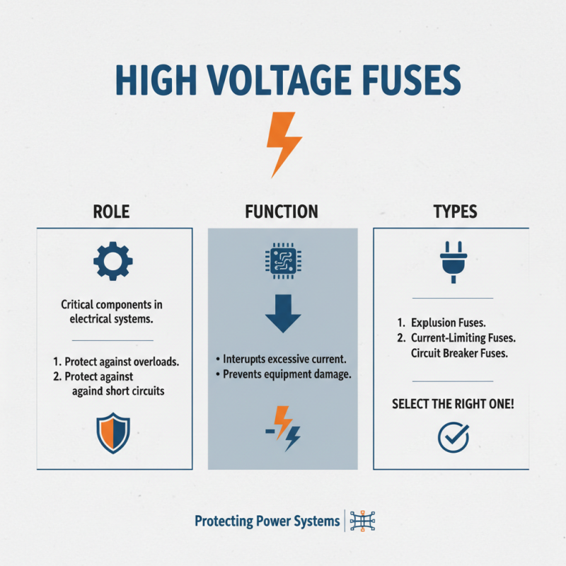 How to Choose the Right High Voltage Fuse for Your Needs?