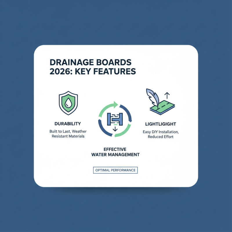 2026 Best Drainage Board Options for Effective Water Management?