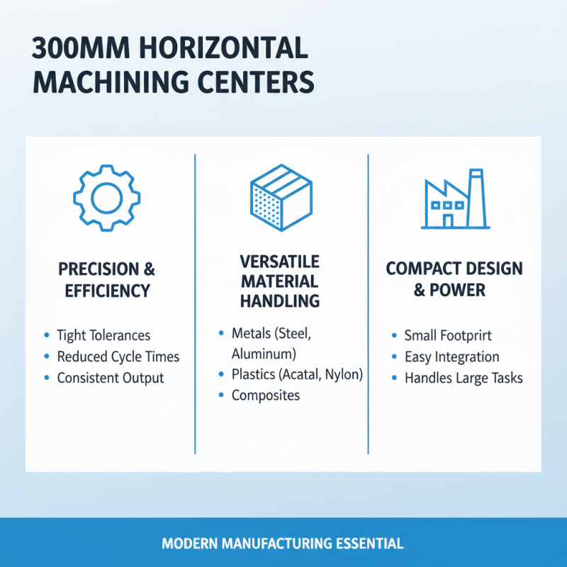 Top 10 Benefits of 300mm Horizontal Machining Center?
