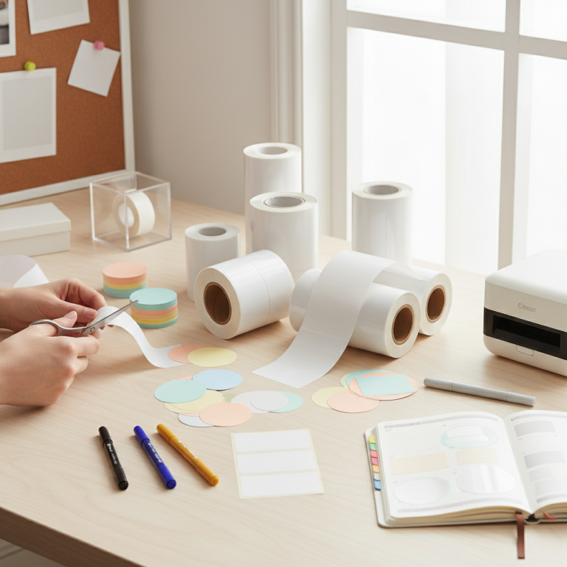 2026 Best Blank Sticker Rolls for Creative Projects and Organization Tips?