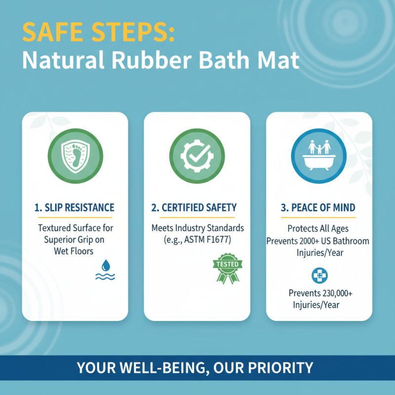 How to Choose the Best Natural Rubber Bath Mat for Safety?