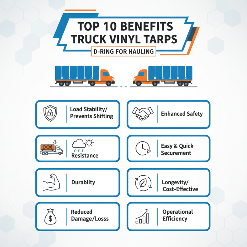 Top 10 Benefits of D Ring Truck Vinyl Tarps for Hauling?