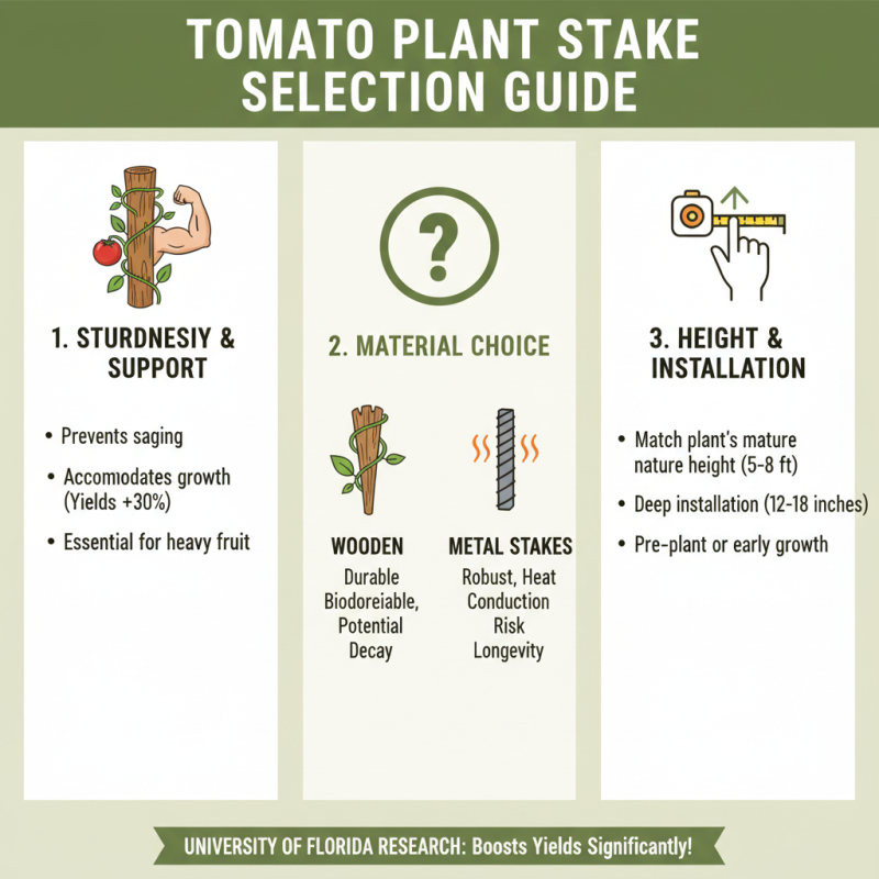 Top 10 Tomato Plant Stakes You Need for a Thriving Garden?