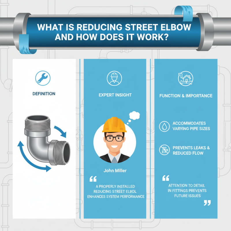What is Reducing Street Elbow and How Does it Work?