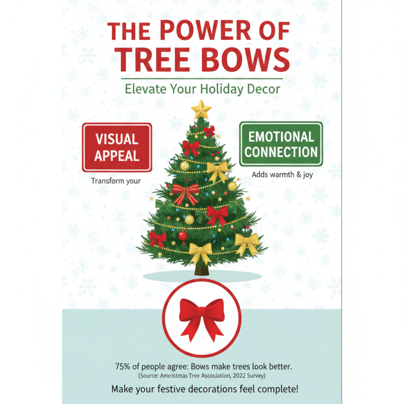 Top Christmas Tree Bows Ideas for a Festive Holiday Decoration