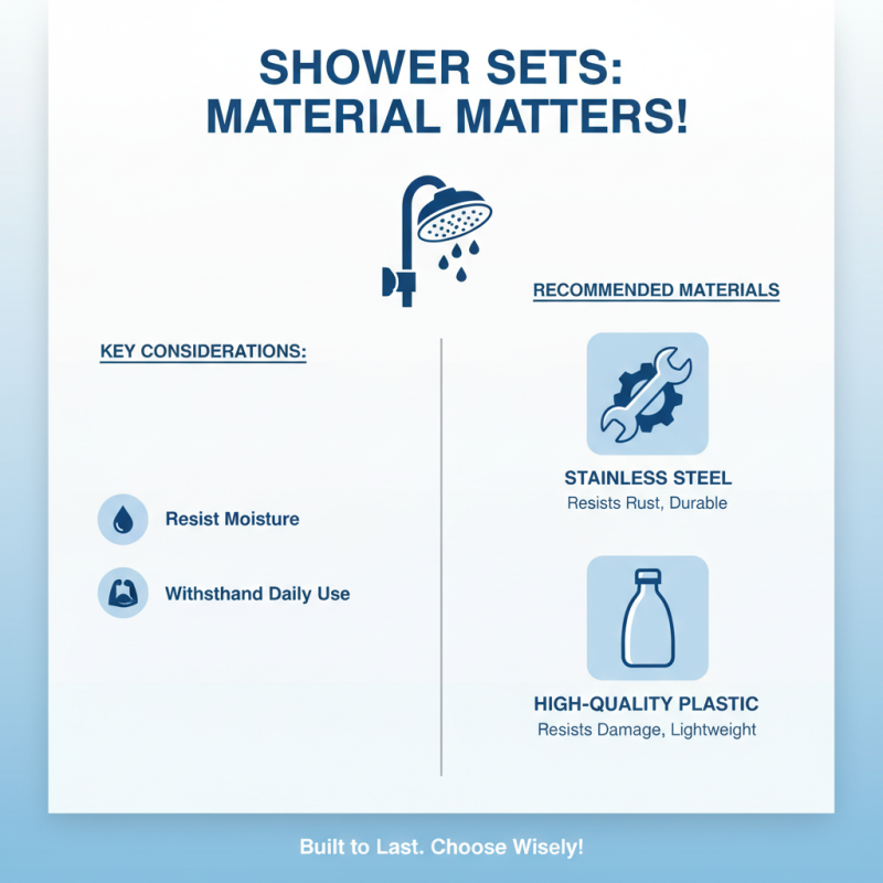 Best Bathroom Sets for Showers What to Consider When Buying?