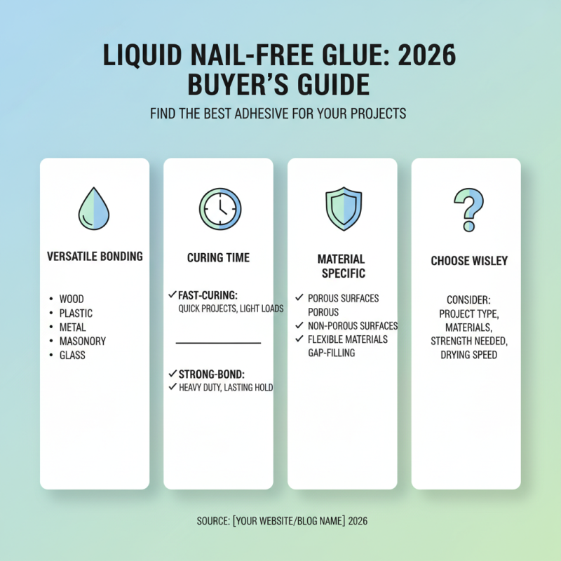 2026 Best Liquid Nail Free Glue Options for Your Projects?
