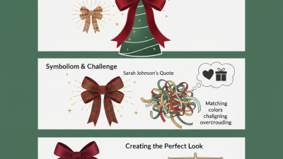 Top Christmas Tree Bows Ideas for a Festive Holiday Decoration