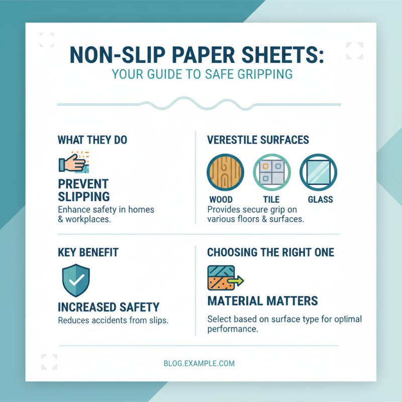 Best Non Slip Paper Sheet for Any Surface Use?
