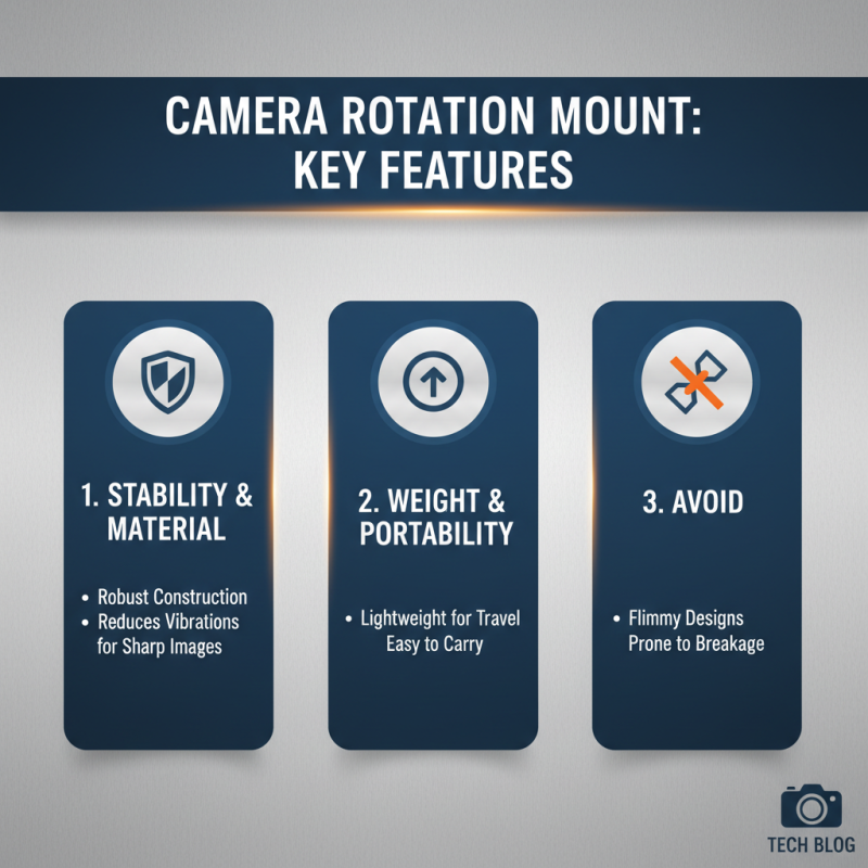 Top Electric Camera Rotation Mount Options for Enhanced Photography Skills?