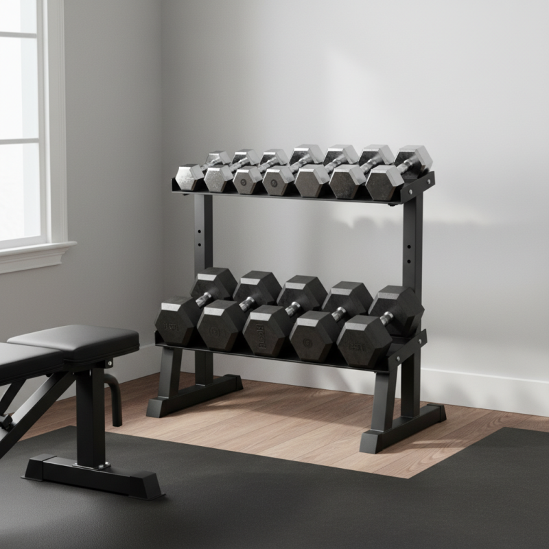 How to Choose the Best Dumbbell Rack for Your Home Gym?