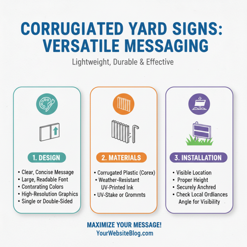 What is a Corrugated Yard Sign and Why Should You Use It?