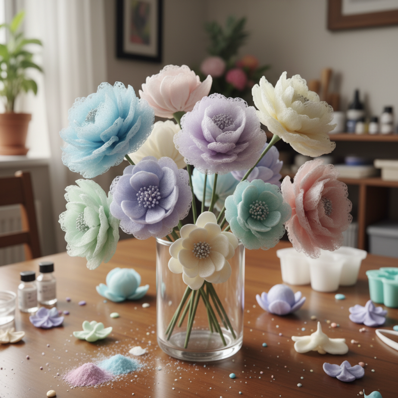 How to Create Beautiful Foaming Flowers at Home?