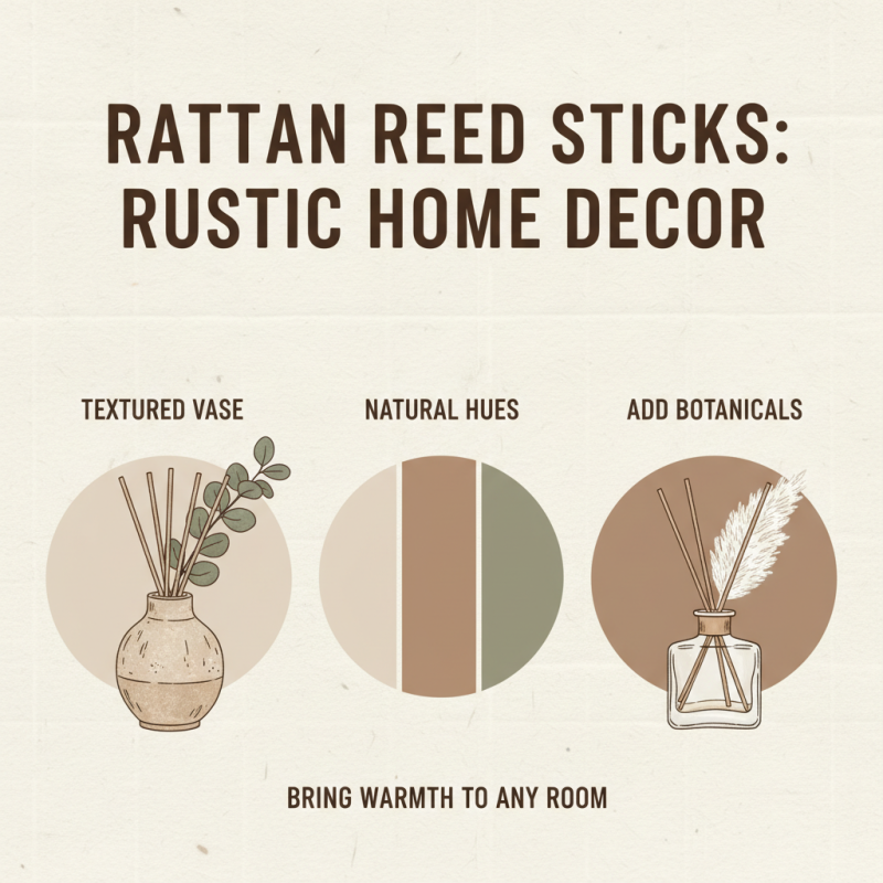 How to Use Rattan Reed Sticks for Home Decor?