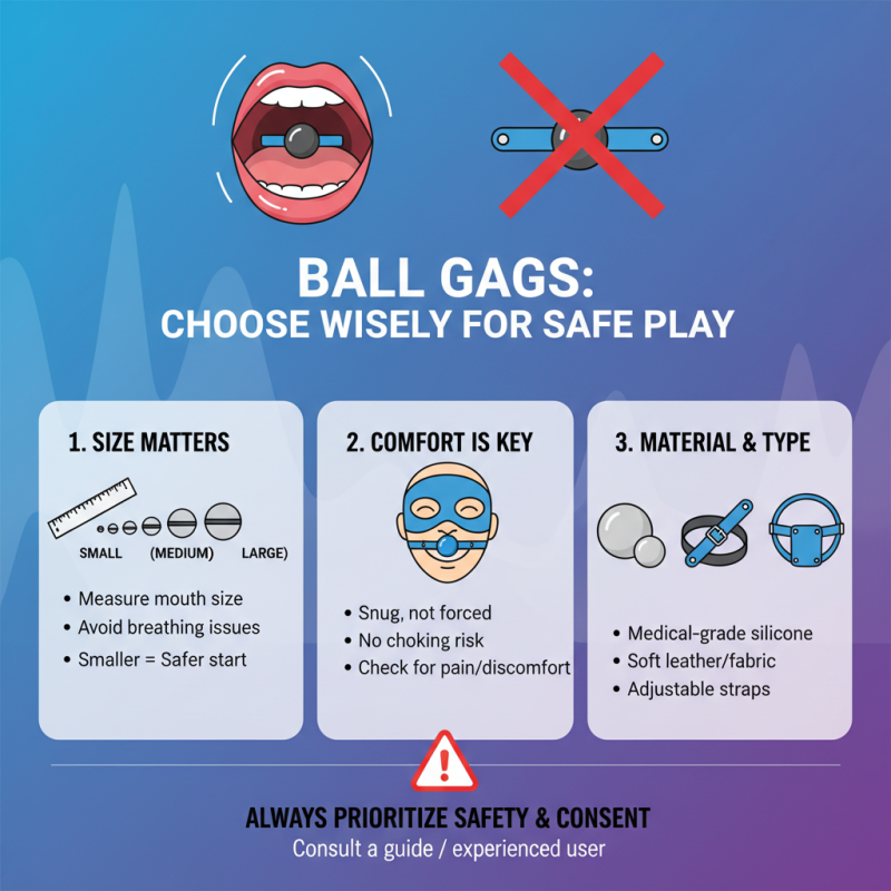 How to Use a Ball Gag Safely and Effectively?