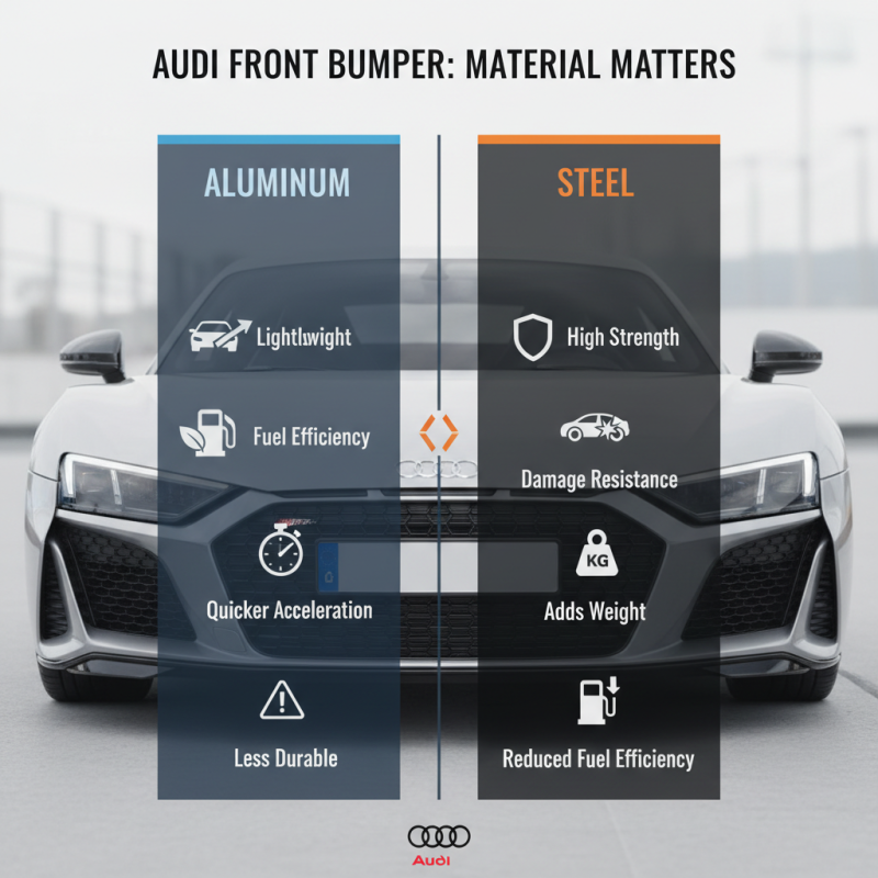 How to Choose the Best Front Bumper for Your Audi?