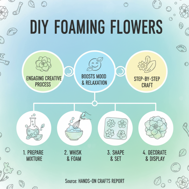 How to Create Beautiful Foaming Flowers at Home?