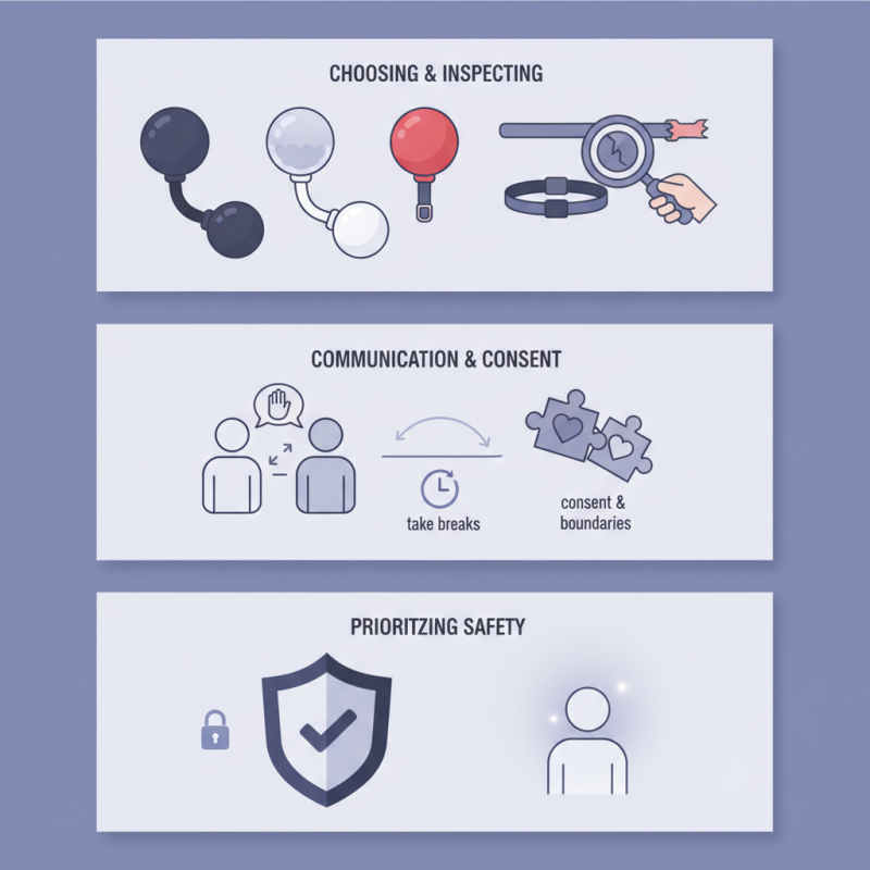 How to Use a Ball Gag Safely and Effectively?