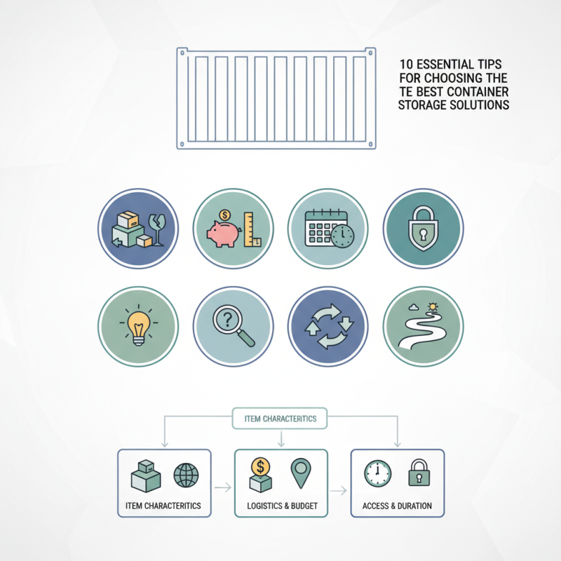 10 Essential Tips for Choosing the Best Container Storage Solutions?