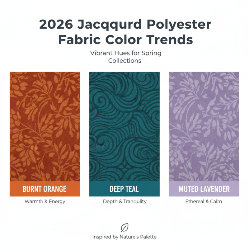 2026 Top Trends in Jacquard Polyester Fabrics for Fashion Industry
