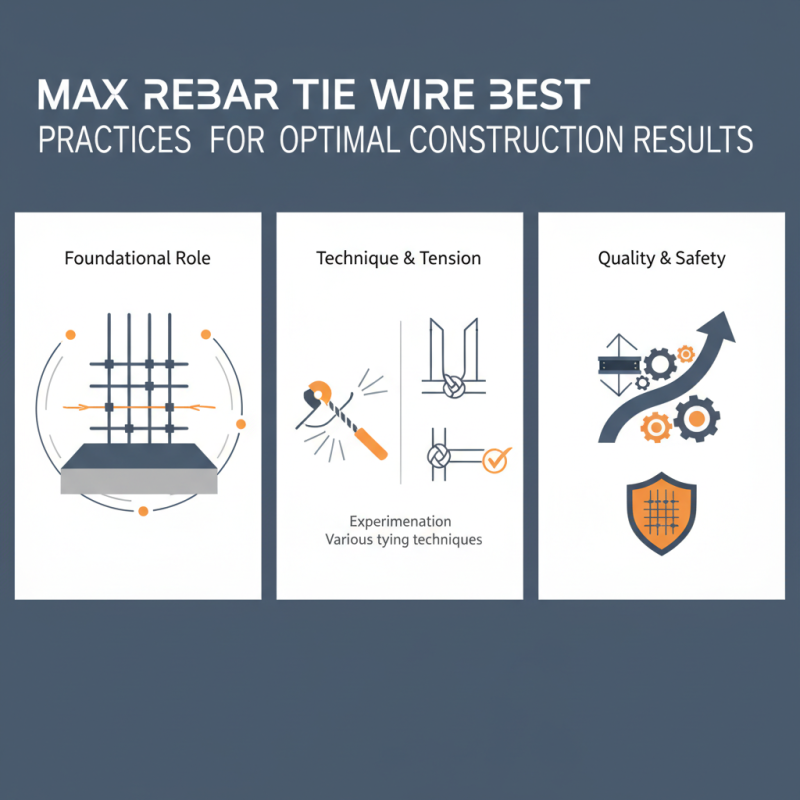Max Rebar Tie Wire Best Practices for Optimal Construction Results?
