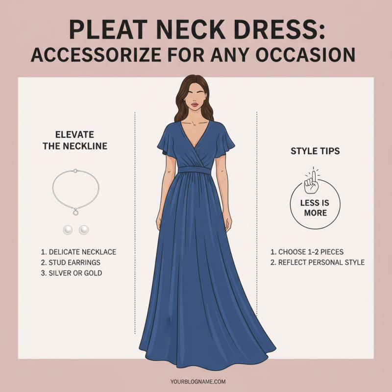 How to Style a Pleat Neck Dress for Different Occasions?