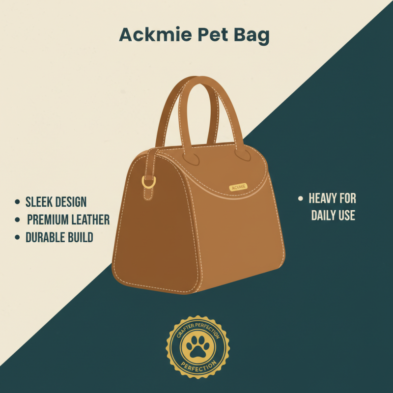 Ackmie Custom Leather Pet Bag Review Is It Worth the Price?