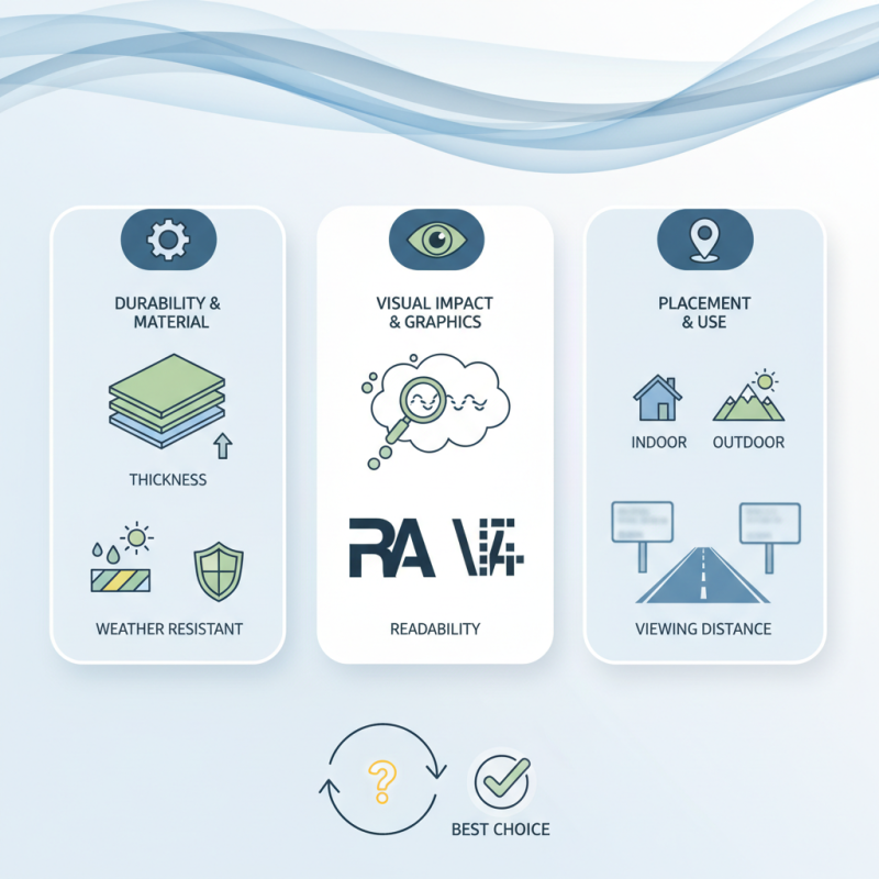 2026 How to Choose the Best White Corrugated Sign Board?