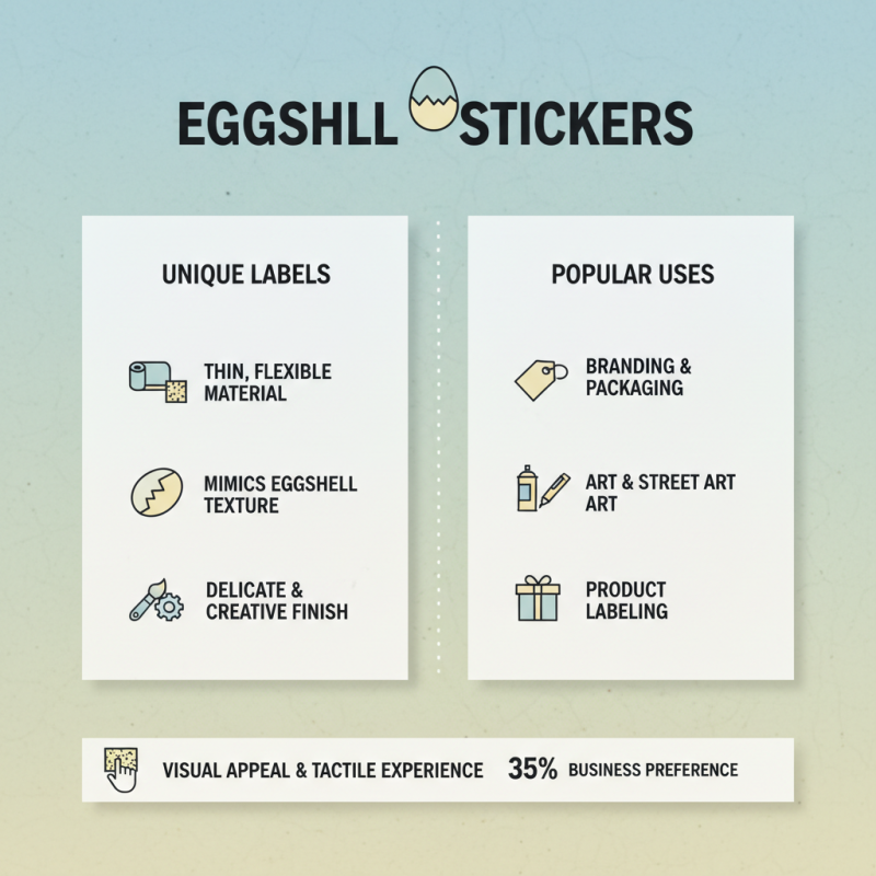 What is an Eggshell Sticker and How is it Used?