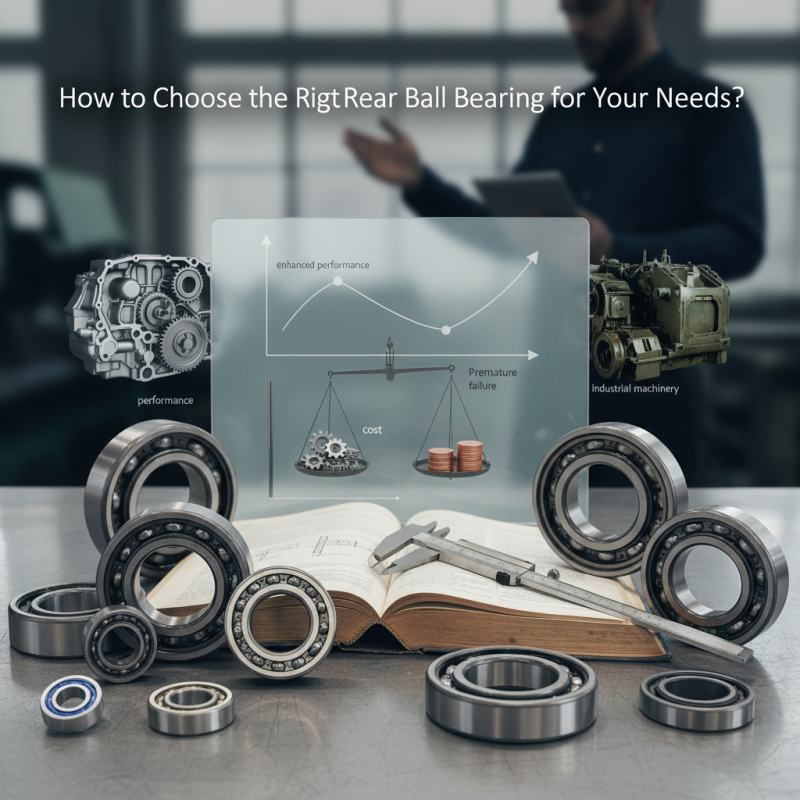 How to Choose the Right Rear Ball Bearing for Your Needs?