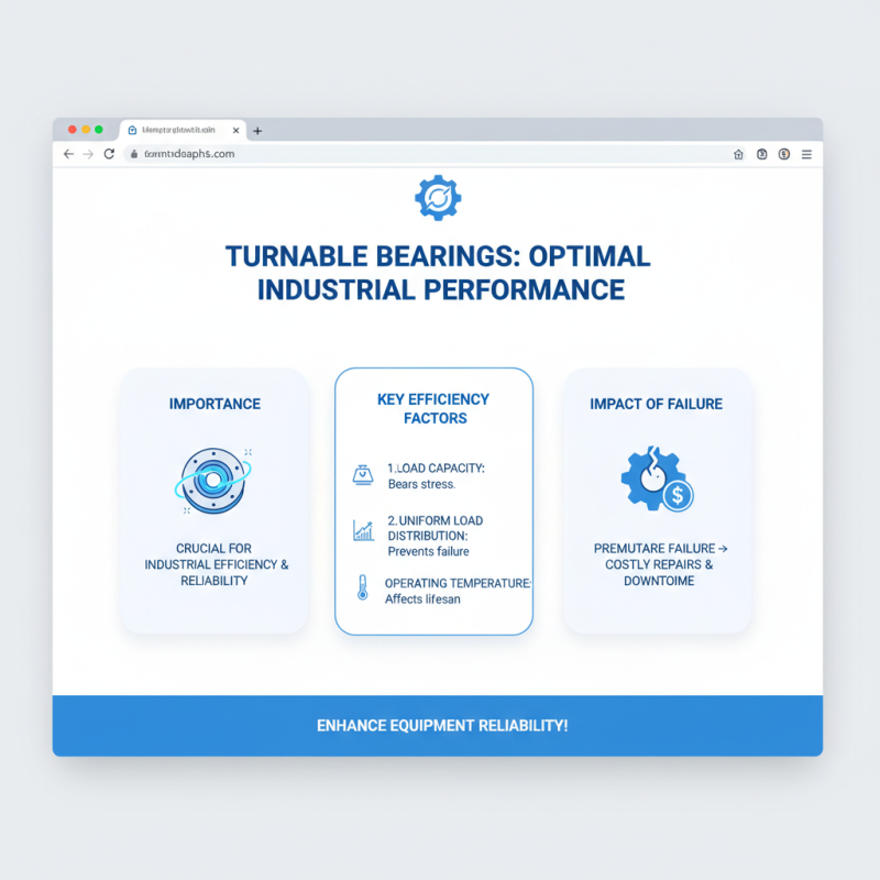 Industrial Turntable Bearing Tips for Optimal Performance?