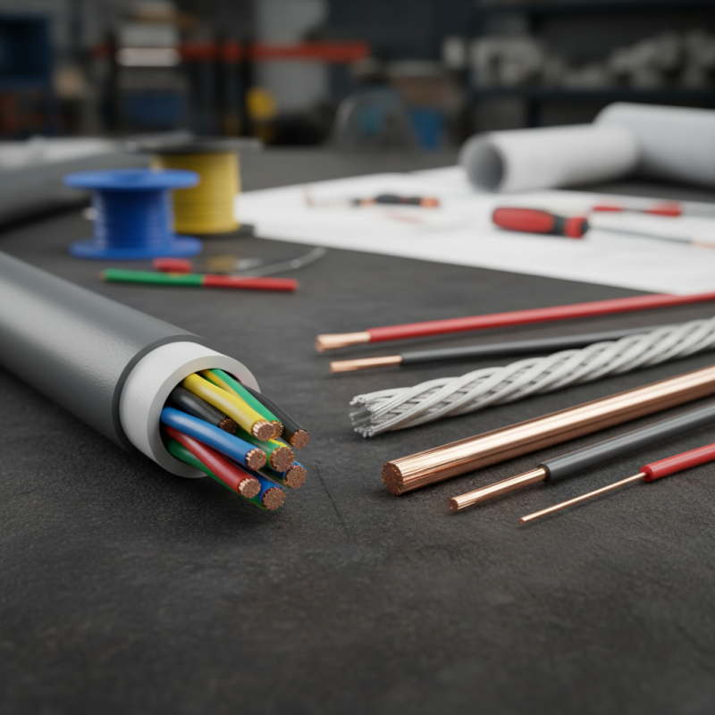 What is the difference between cable and wire?