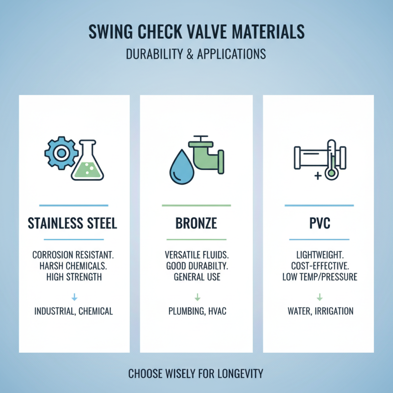 How to Choose the Right Swing Check Valve for Your System?