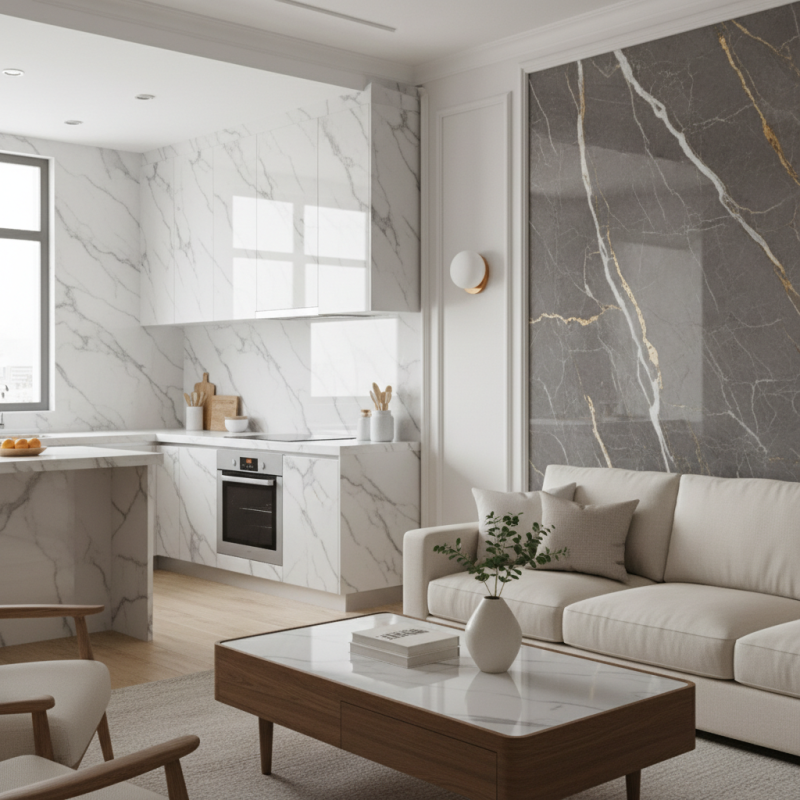 2026 How to Use Faux Marble Sheets for Home Decor?