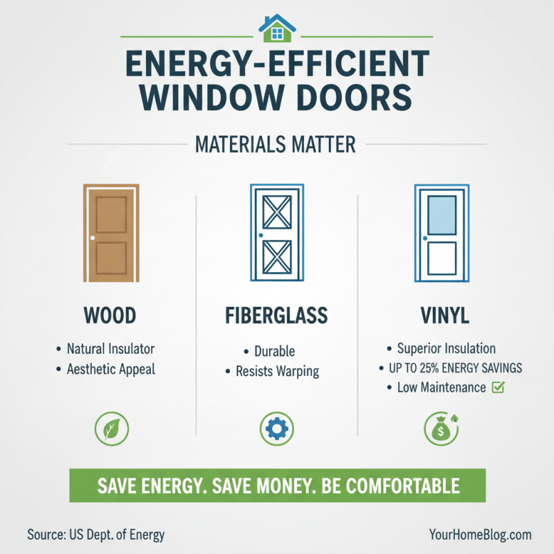 10 Best Window Doors for Energy Efficiency and Style?