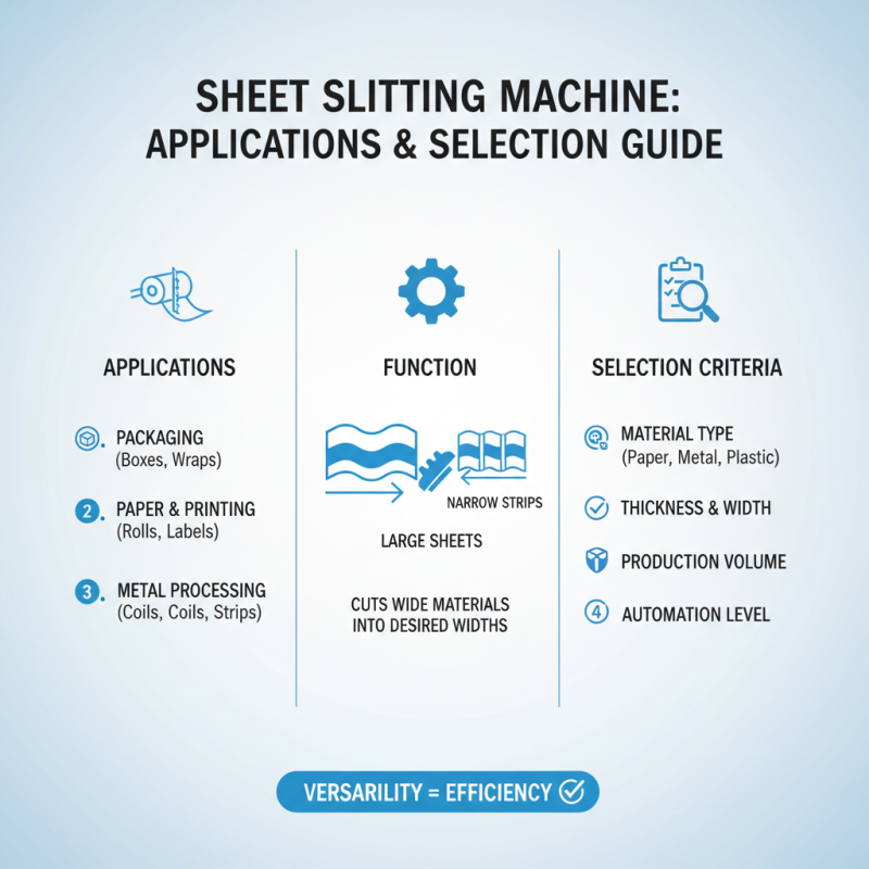 How to Choose the Right Sheet Slitting Machine for Your Business?