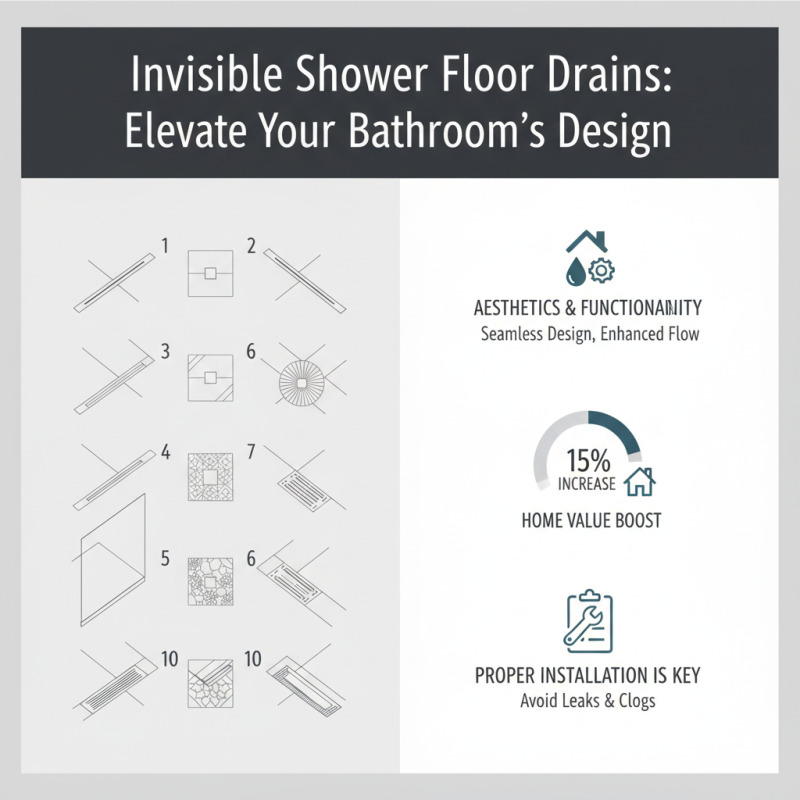 Top 10 Invisible Shower Floor Drains You Should Consider?