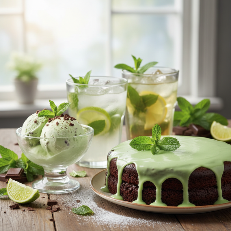Top Natural Mint Flavouring Uses in Food and Beverages