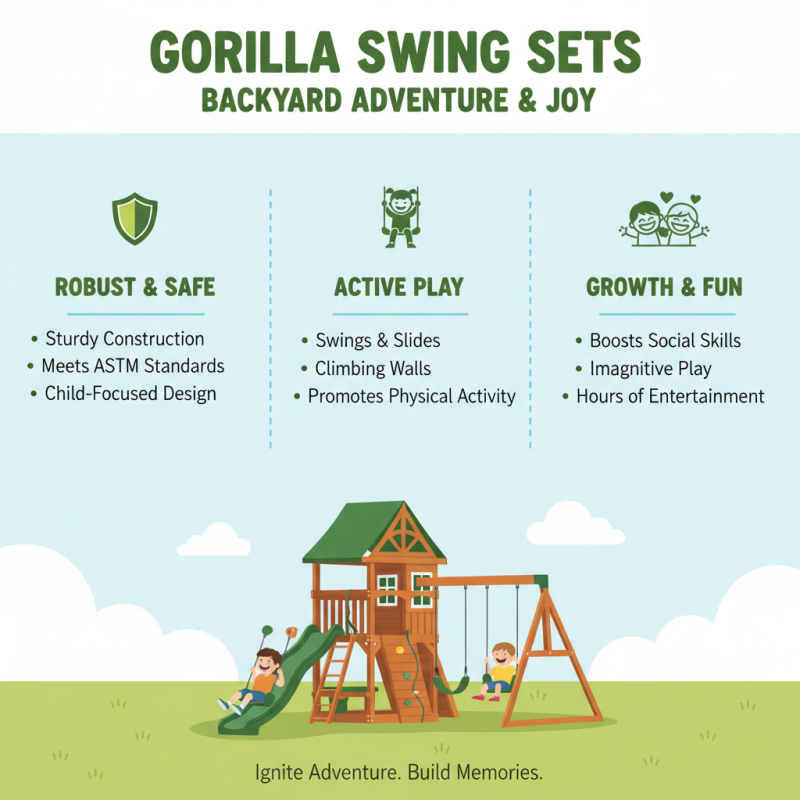 How to Choose the Best Gorilla Swing Sets for Your Backyard Play Area?