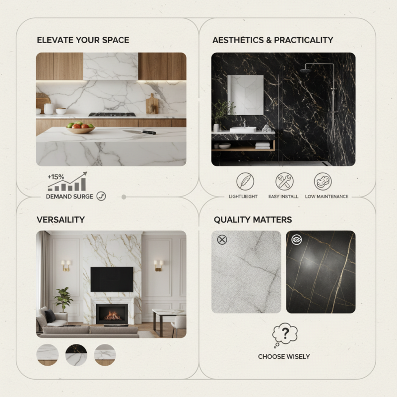 How to Use Faux Marble Sheets for Home Decor and Renovation?