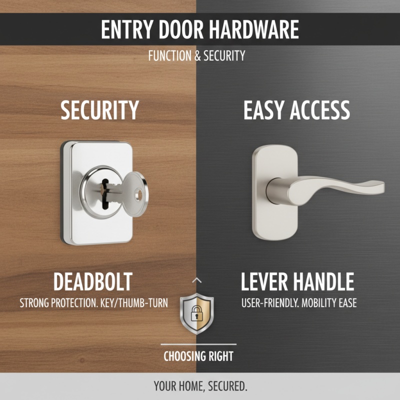 Why is Choosing the Right Entry Door Hardware Important?