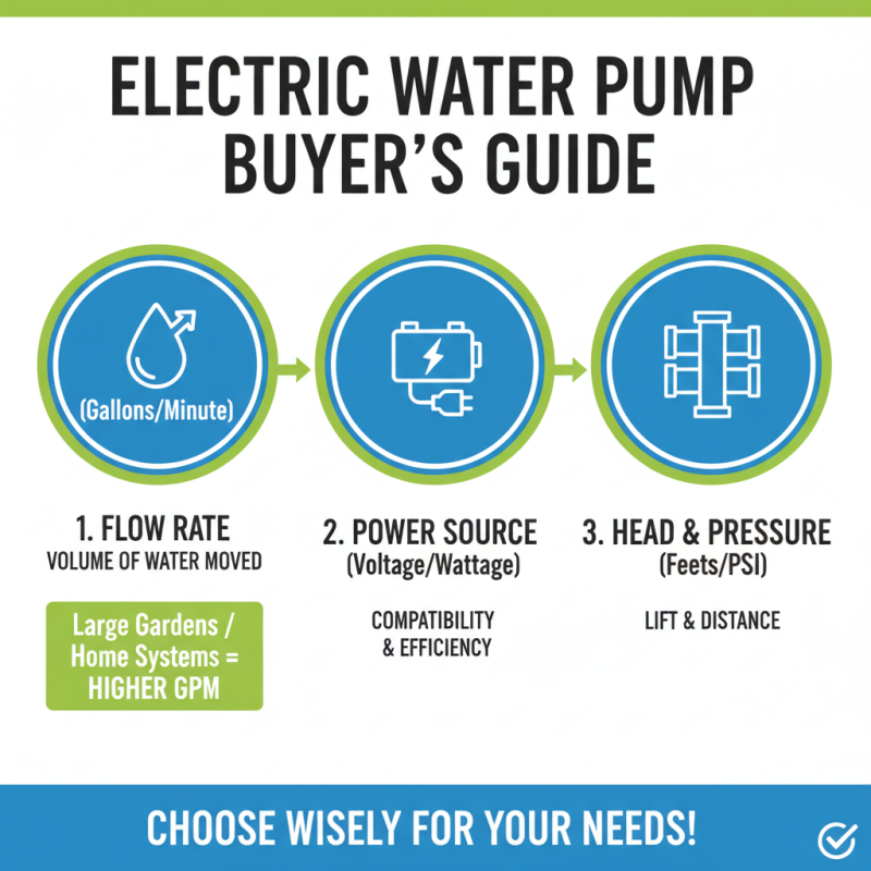Why Choose an Electric Water Pump for Your Home Needs?