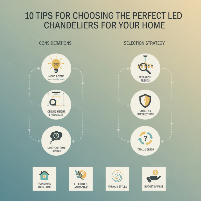 10 Tips for Choosing the Perfect LED Chandeliers for Your Home