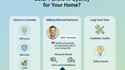 2026 How to Choose the Best Solar Panels in Sydney for Your Home?